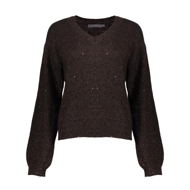 Geisha 54542-14 775 pullover lurex and sequinces brown/copper 54542-14 775 large