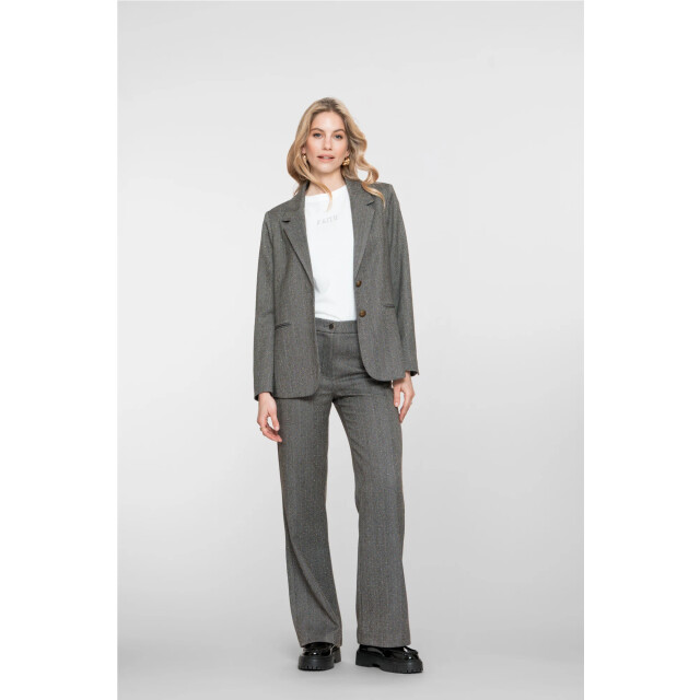 Geisha 51532-10 950 pants herringbone + stones anthracite stones 51532-10 950 large