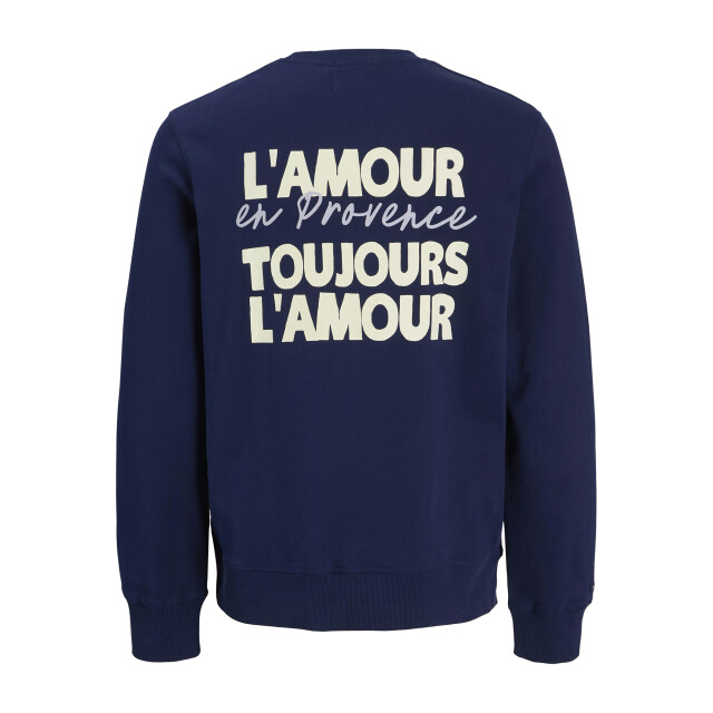 Jack & Jones Furore backprint sweat crew neck 12284261-OCE-S large