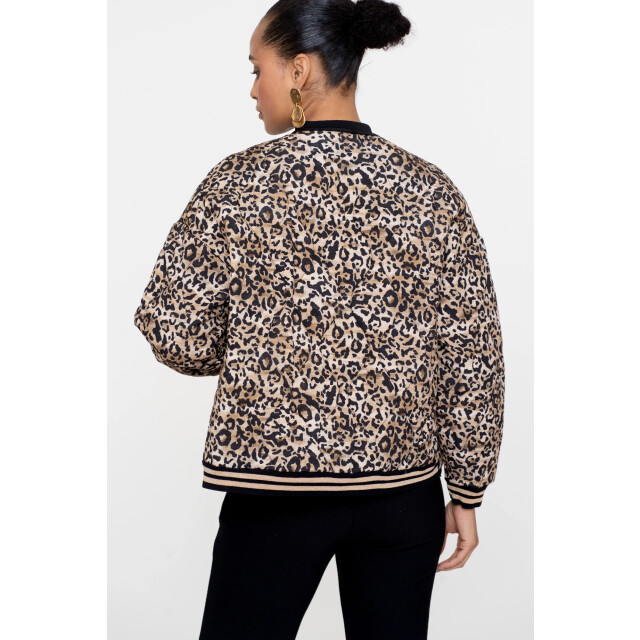 Geisha 55538-70 999 jacket stepped leopard black/sand 55538-70 999 large