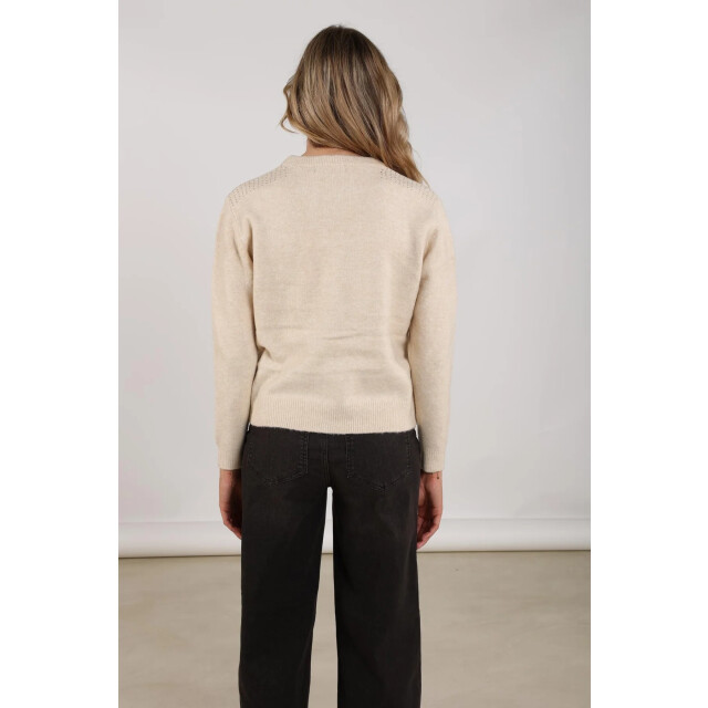 Nukus Nkf03001 9 kate pullover sand NKF03001  9 large