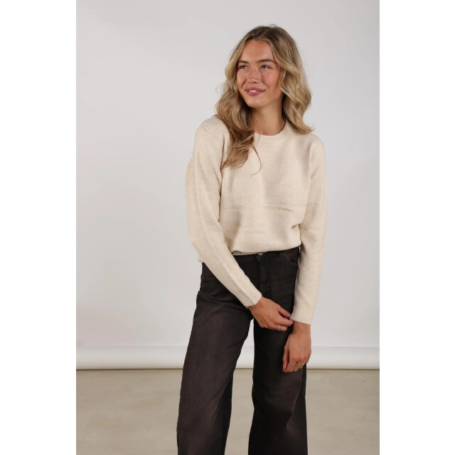 Nukus Nkf03001 9 kate pullover sand NKF03001  9 large