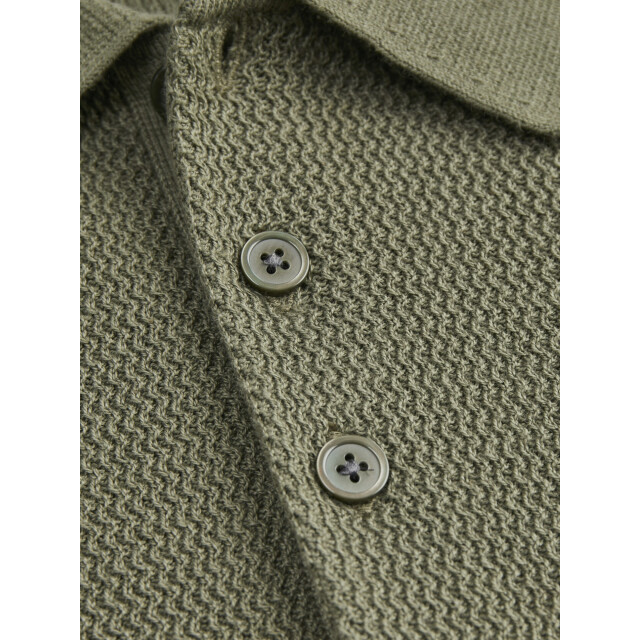 Jack & Jones Cooper knit polo 12284512-TEA-S large