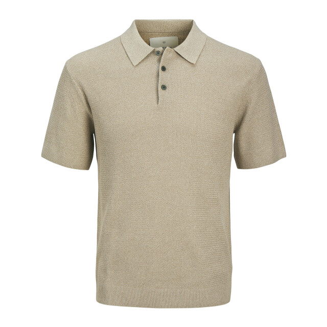 Jack & Jones Cooper knit polo 12284512-GRE-S large