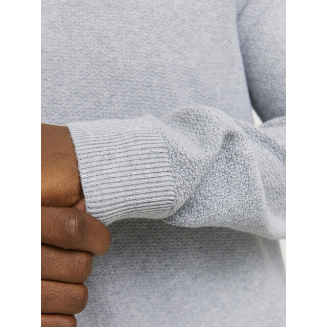 Jack & Jones Sandri knit polo ls 12284506-GRY-S large