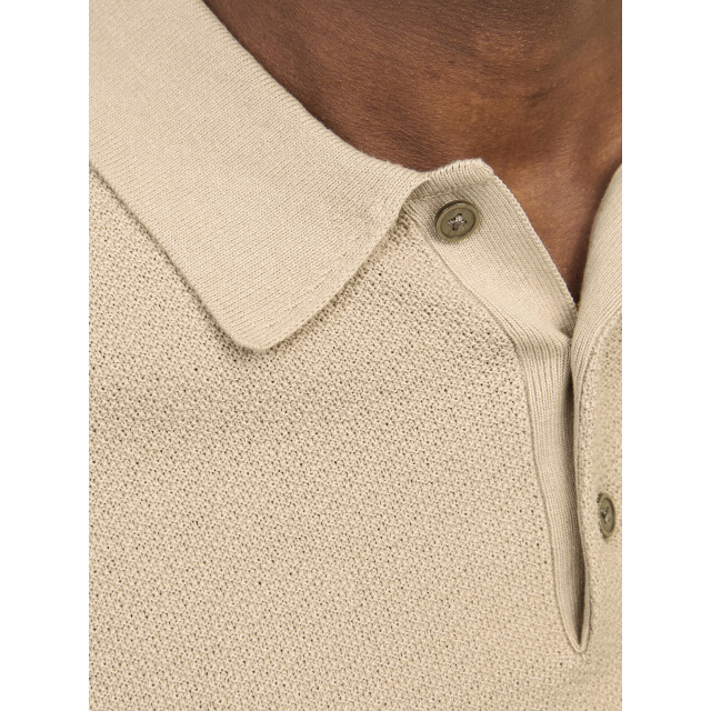 Jack & Jones Sandri knit polo ls 12284506-PUR-S large