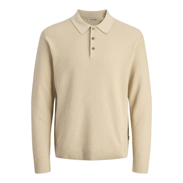 Jack & Jones Sandri knit polo ls 12284506-PUR-S large