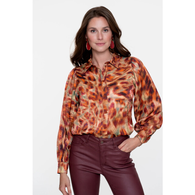 Geisha Shiny blouse 53656-20 53656-20 large