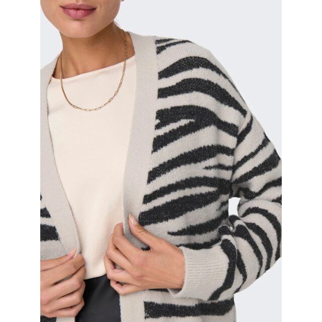 Jacqueline de Yong Lorraine animal l/s long cardigan 15328366 large