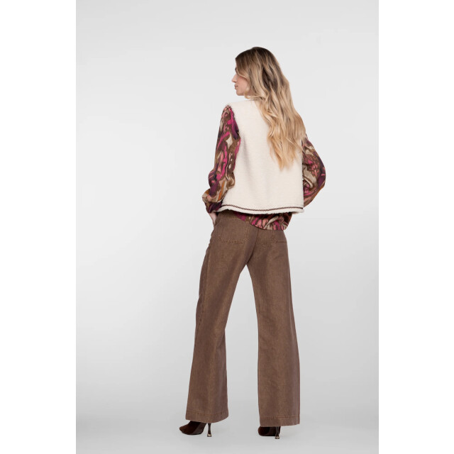 Geisha Wide leg jeans 51515-10-/gold 51515-10-CAMEL/GOLD large