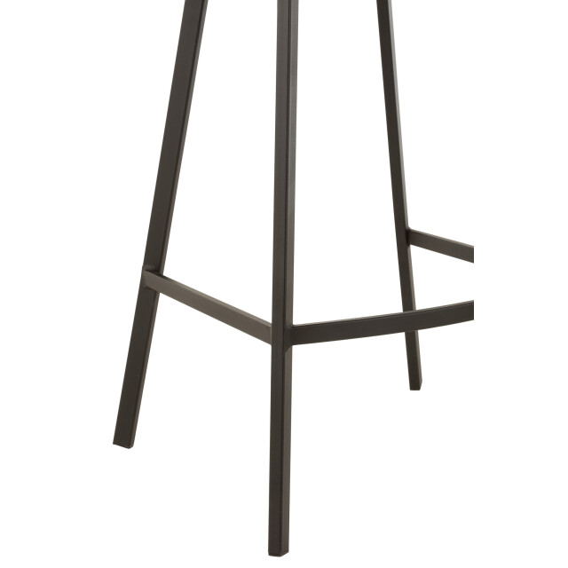 J-Line Barstool olivier textile/metal beige 15469 large