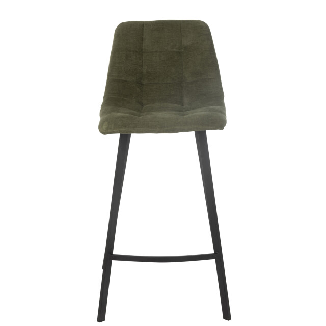 J-Line Bar chair kent metal/polyester green 46342 large