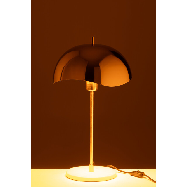 J-Line Table lamp metal/marble gold 49180 large