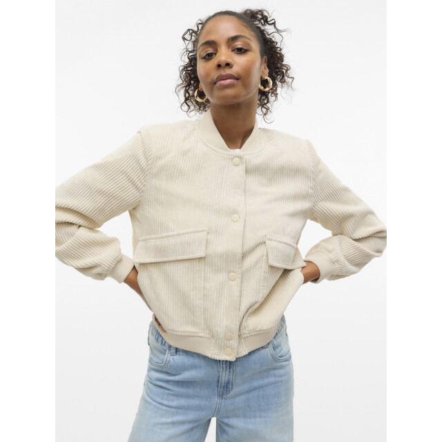 Vero Moda vmrainie amala short jacket 10329729 oatmeal 06111.941.0009 large