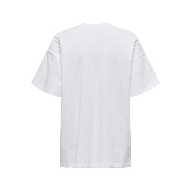 Only onlvivvi life s/s lovely top jrs 15346761 bright white 06011.100.0266 large