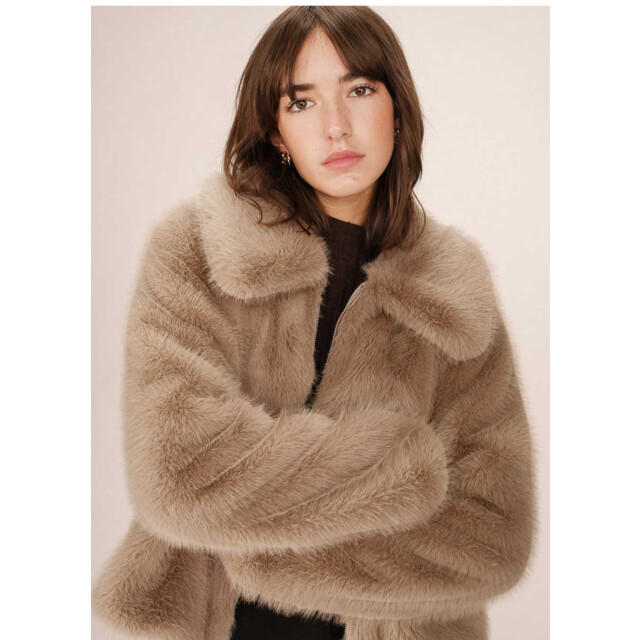 Grace & Mila Shonno faux fur jas 9604796416328 large