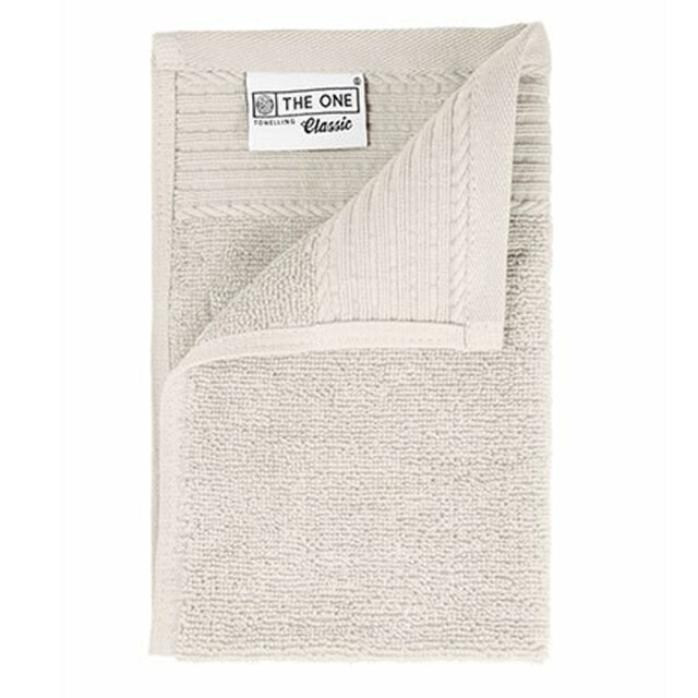 The One Towelling Klassieke gastendoek UTLT4048_ivorycream large