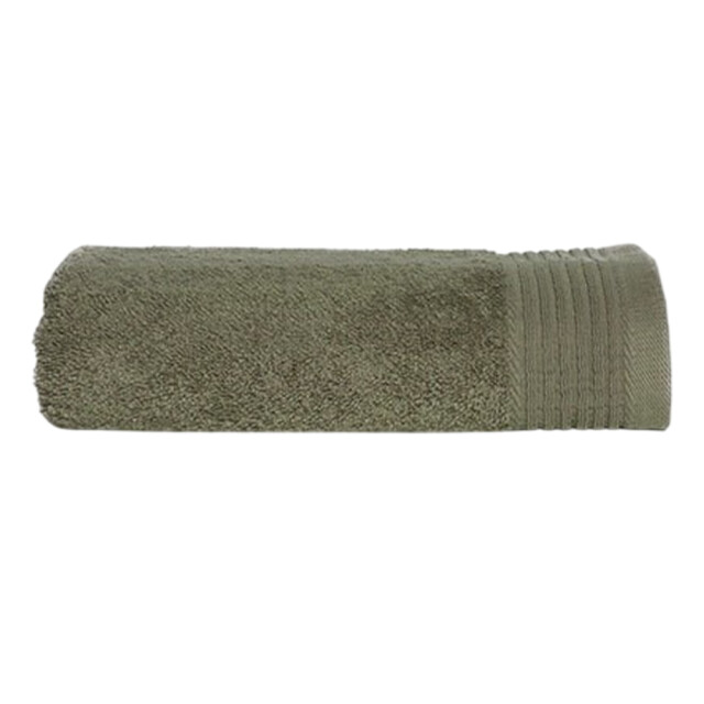 The One Towelling Handdoek deluxe 60 UTLT3932_olivegreen large