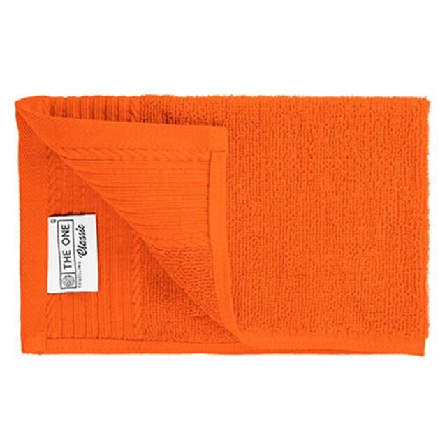 The One Towelling Klassieke gastendoek UTLT4048_orange large