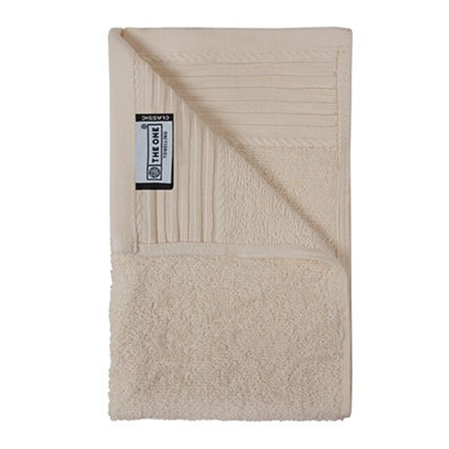 The One Towelling Klassieke gastendoek UTLT4048_beige large