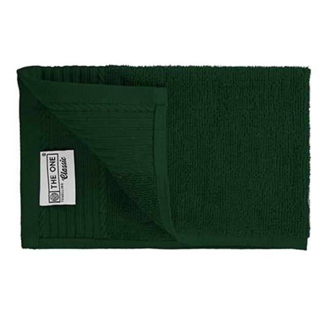 The One Towelling Klassieke gastendoek UTLT4048_darkgreen large