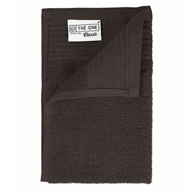 The One Towelling Klassieke gastendoek UTLT4048_taupe large