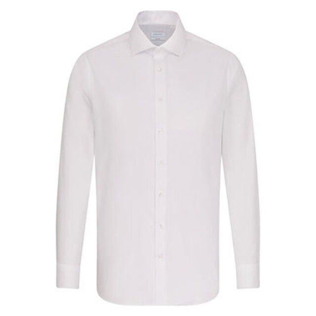 Seidensticker Heren oxford overhemd met lange mouwen UTLT4343_white large