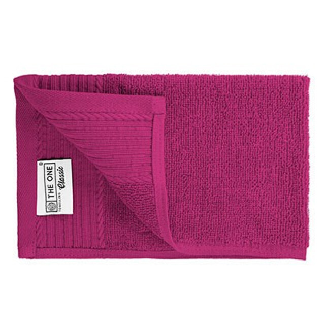 The One Towelling Klassieke gastendoek UTLT4048_magenta large