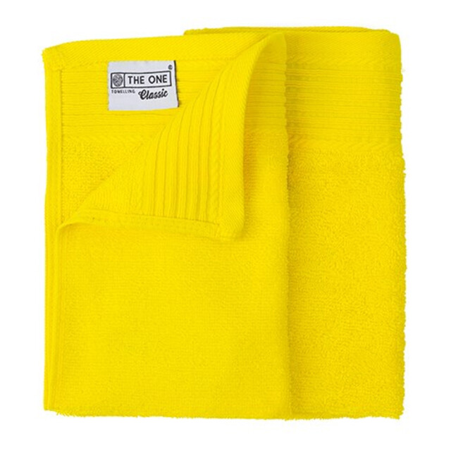 The One Towelling Klassieke gastendoek UTLT4048_yellow large