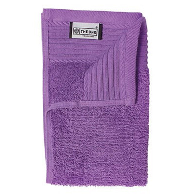 The One Towelling Klassieke gastendoek UTLT4048_purple large