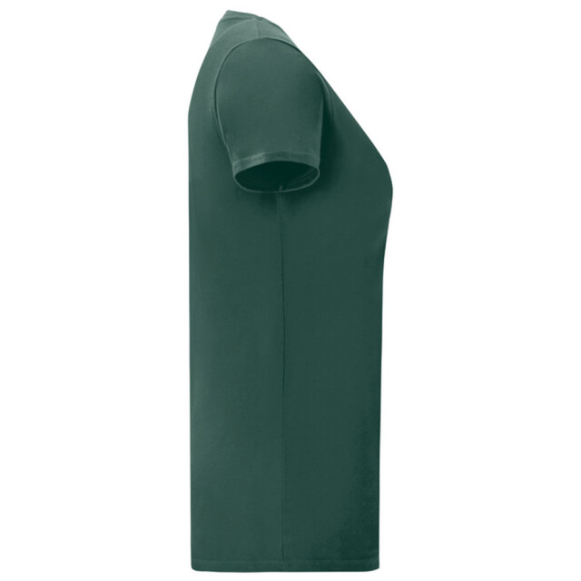 Fruit of the Loom Dames iconic combed cotton t-shirt UTLT5720_forestgreen large