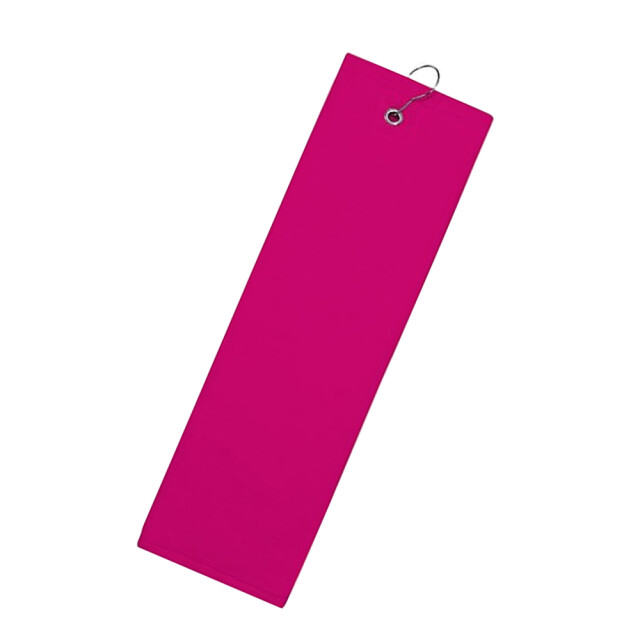 The One Towelling Effen vochtafvoerende golfhanddoek UTLT3988_magenta large