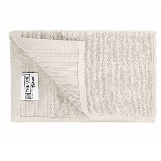 The One Towelling Klassieke gastendoek UTLT4048_ivorycream large