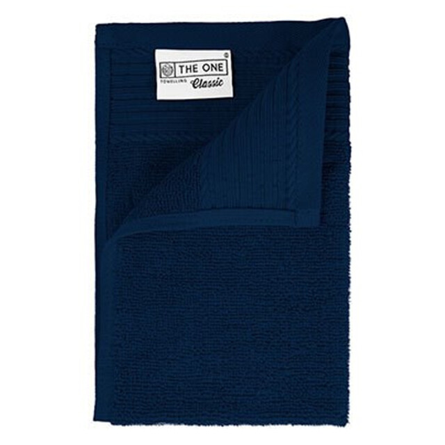The One Towelling Klassieke gastendoek UTLT4048_navyblue large