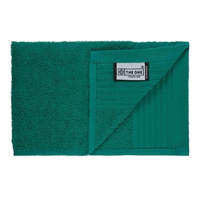 The One Towelling Klassieke gastendoek UTLT4048_emeraldgreen large