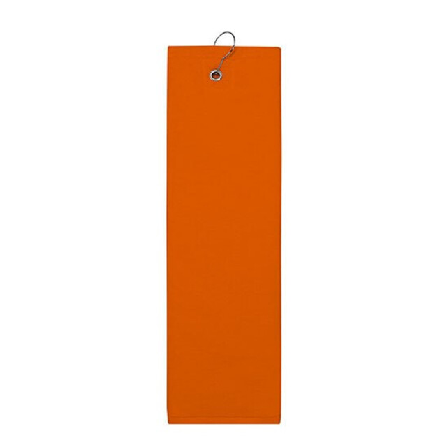 The One Towelling Effen vochtafvoerende golfhanddoek UTLT3988_orange large