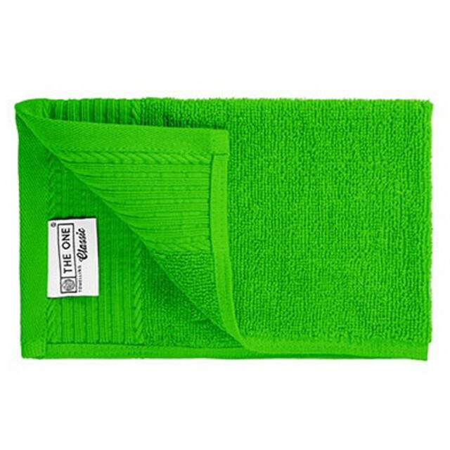 The One Towelling Klassieke gastendoek UTLT4048_limegreen large