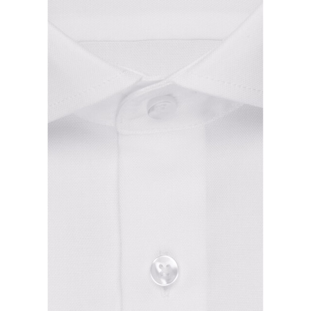 Seidensticker Heren oxford normaal overhemd met lange mouwen UTLT5534_white large