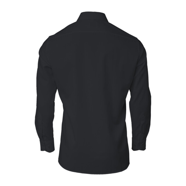 Marvelis Heren poplin slim overhemd met lange mouwen UTLT5767_black large
