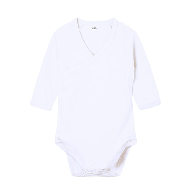 Babybugz Baby kimono body met lange mouwen UTLT5464_white large