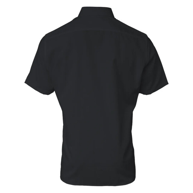 Marvelis Heren poplin modern overhemd met korte mouwen UTLT5761_black large