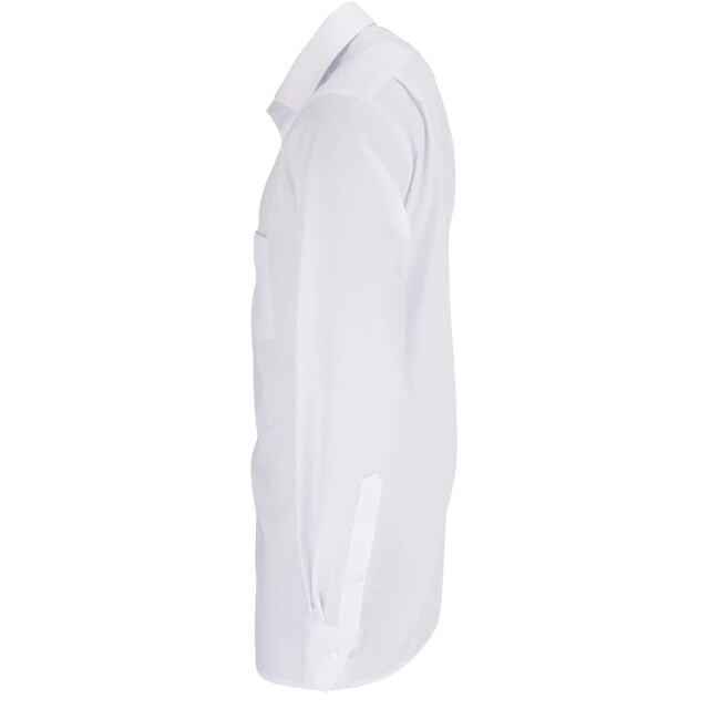 Marvelis Heren poplin slim extra lang overhemd UTLT5540_white large