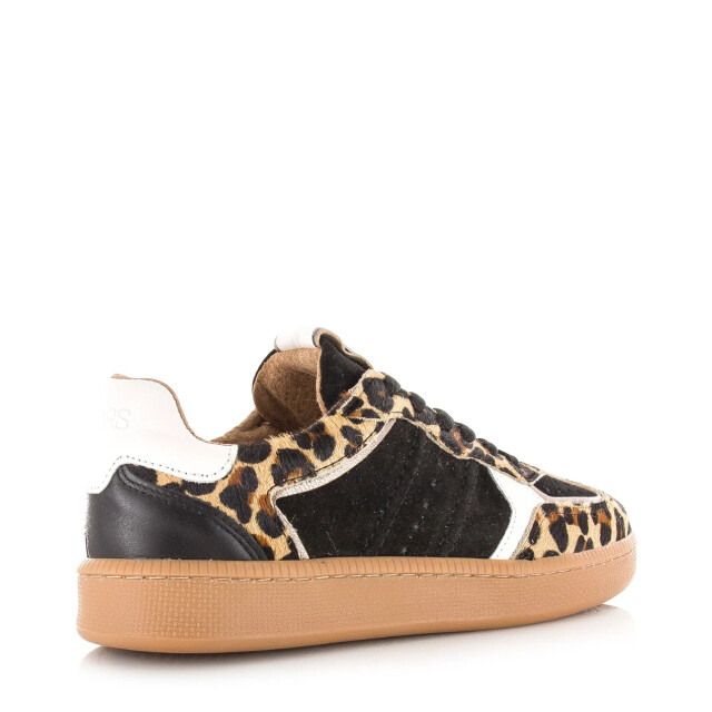 DWRS Label Dwrs mirabel leopard hair on lage sneakers dames B11548-08 8258 large