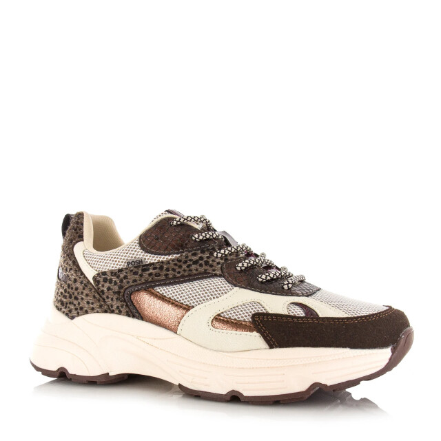 Poelman Posh sneaker brown animal lage sneakers dames C1210810PSH 7 large