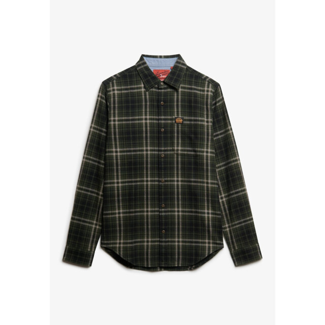 Superdry Kartoenen houthakkers overhemd ls dessin 5309.29.0006 large
