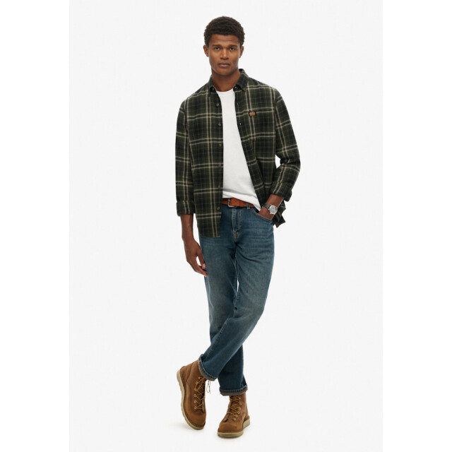 Superdry Kartoenen houthakkers overhemd ls dessin 5309.29.0006 large