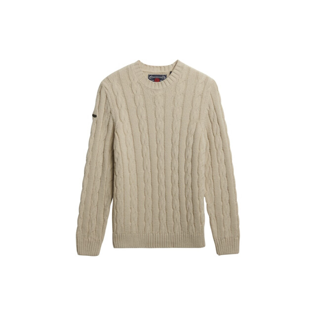 Superdry Jacob cable trui ecru 5219.03.0002 large