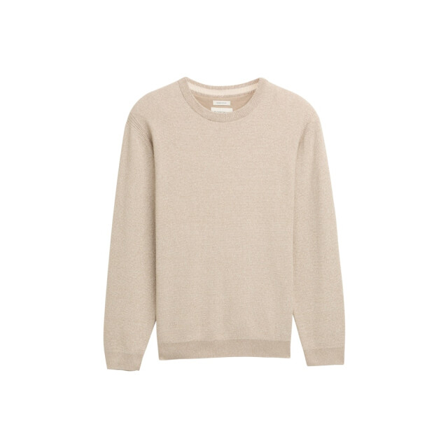 Tom Tailor Trui crew neck beige 5219.05.0048 large