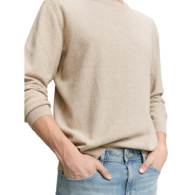 Tom Tailor Trui crew neck beige 5219.05.0048 large
