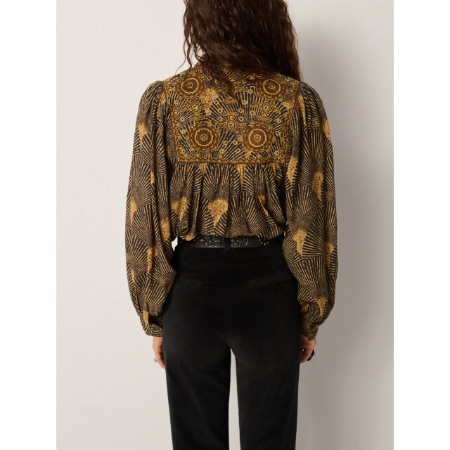 Maison Hotel Triana blouse avocado Triana blouse large